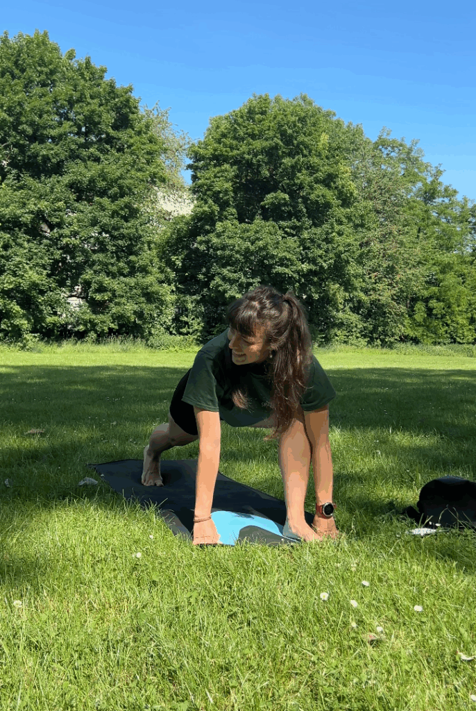 Yoga im Park 3